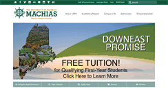 Desktop Screenshot of machias.edu